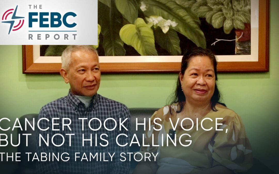 Cancer Took His Voice, But Not His Calling: The Tabing Family Story